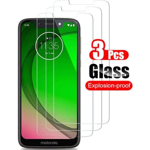 3Pcs Tempered Glass for Motorola Moto G7 G 7 Play Screen Protector for Motorola Moto G7 Power Plus Protective Glass 9H