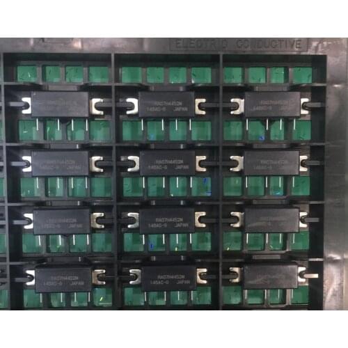 100%New original: RA07H4452M RA07H4452M-101 Package: H46S - 440-520MHz 7W 12.5V, 2 Stage Amp. For PORTABLE RADIO