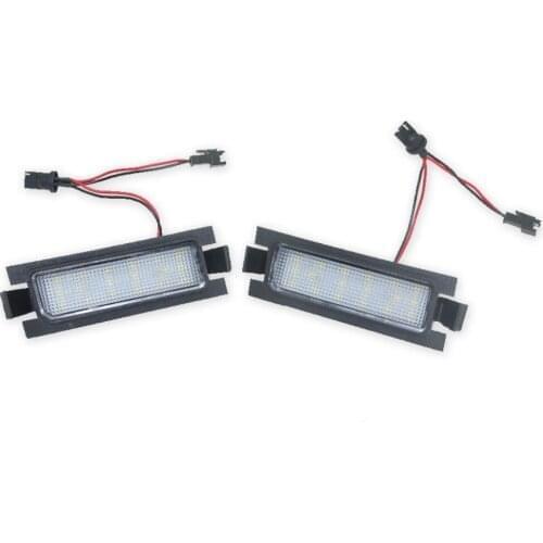 2pcs Canbus 18SMD Led Number License Plate Light Lamp for Hyundai I30 (GD)2013 2014 2015 Auto Car-styling
