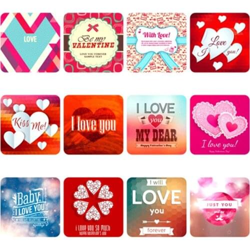 38 Pcs/box Express love Washi Stickers Decorative Stationery Craft Stickers Scrapbooking Diy Diary Album Stick Label