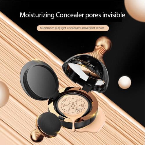 Mushroom Head Air Cushion BB Cream Concealer Moisturizing Waterproof Foundation Natural Face Base Makeup CC Cream Beauty TSLM1