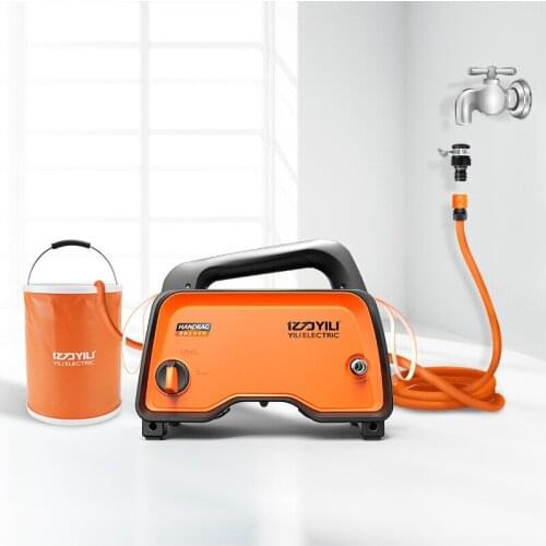 Household Wireless Lithium Battery Rechargeable Car Washing Machine High Pressure Flushing Pump Portable Water Gun Cleaning Tool