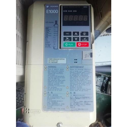 CIMR-EB4A0018FAA 380V 7.5KW INVERTER , used one , 90% appearance new , test goods , free shipping