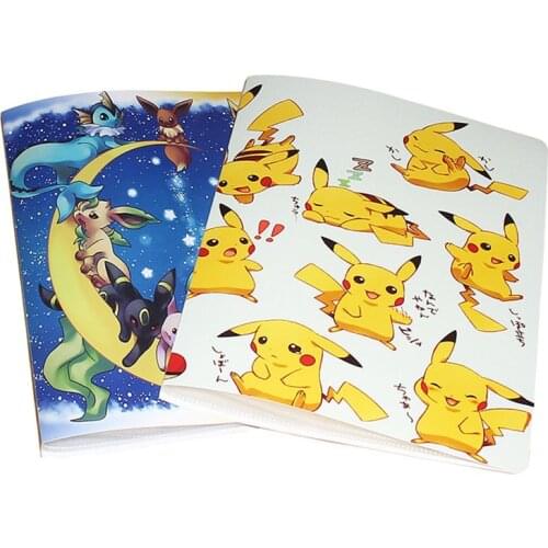 Collection Cards Album Pokemon Cards Binder Pokemon Novelty Gift Book List Playing Card Pokemon Cards Holder Album 240/324Pcs