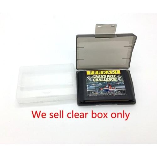 For Sega MD game card US version storage box for GENESIS MASTER SYSTEM protection box collection Display box