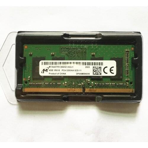Micron DDR4 4GB 3200MHz RAMS 4GB 1RX16 PC4-3200AA-SC0-11 DDR4 Laptop Memory