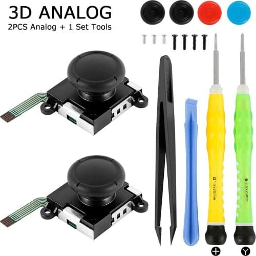 New 3D Analog Joy Con Joystick Replacement Gamepad Thumb Stick For Nintendo Switch NS Joystic JoyCon Repair Tool