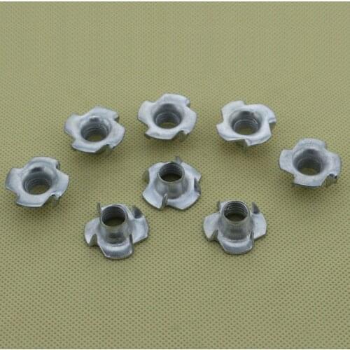 Galvanized four-prong nail four-pronged nut four-corner nail furniture nut four four jaw nut four corner nail furniture nut 5PCS