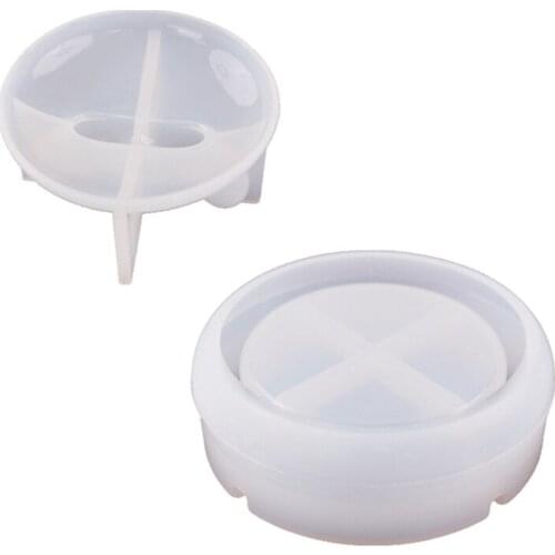 DIY Ashtray Crystal Epoxy Resin Mold With Lid Wings Storage Box Mirror Silicone Mold