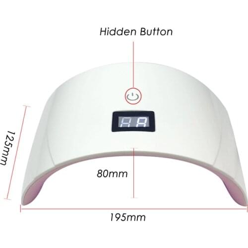 Clou Beaute 36W Nail Dryer Machine Gel Polish Nails UV LED Lamp Gel Varnish Drying 30s/60s Set Time Manicure Lamp Nail Art Tools