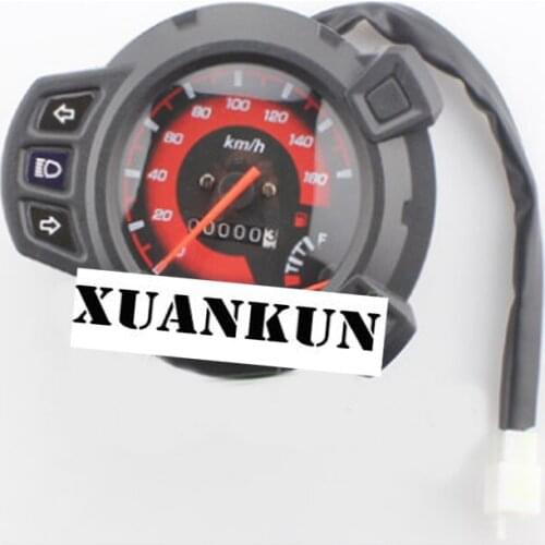 XUANKUN Motorcycle Instrument Scooter Mechanical Stopwath Electric Motorcycle Electric Car Conversion