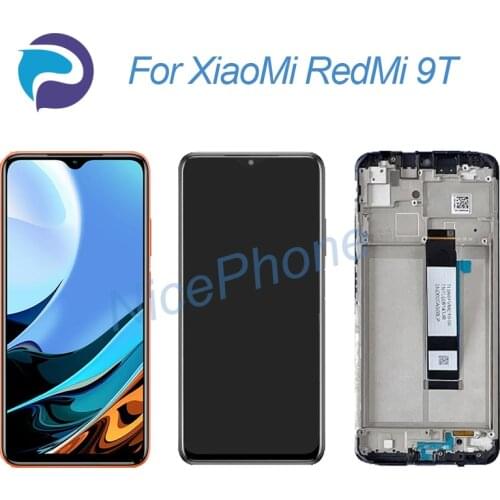 For XiaoMi RedMi 9T LCD Screen + Touch Digitizer Display 2340*1080 J19S, M2010J19SG, M2010J19SY RedMi 9T LCD Screen display