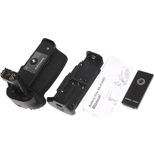 BG-E20 Battery Grip + IR Remote Control for Canon EOS 5D Mark IV 5DIV 5D4 DSLR Camera, LP-E6, LPE6