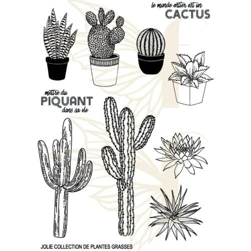 French Transparent Clear Silicone Stamp/Seal for DIY scrapbooking/photo album Decorative clear stamp 0350