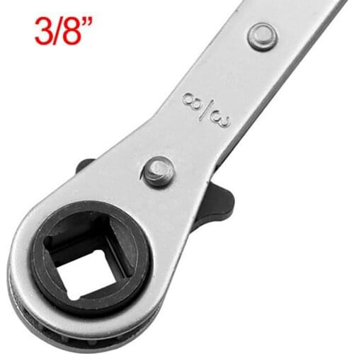 Refrigeration Wrench Ratchet Wrench 1/4 3/8 3/16 5/16 Inch Port Valve HVAC