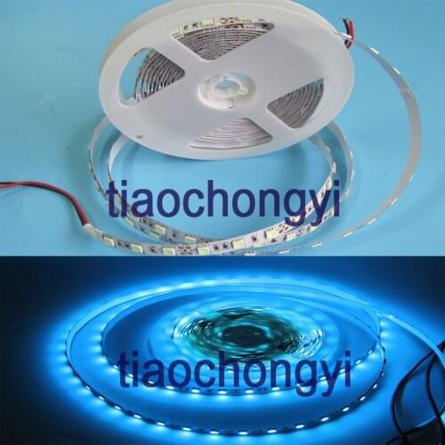 Lce-Blue non-Waterproof 5050 SMD 300LED 5M 60LED/M Light Strip Flexible 12V