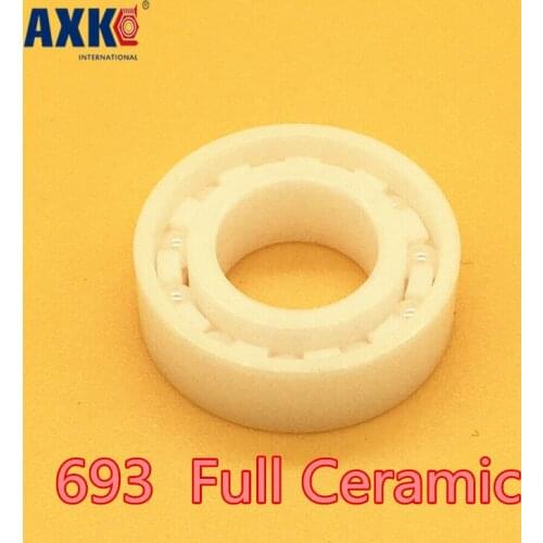 2019 Time-limited Top Fashion Rodamientos Rolamentos Axk 1 Pc 693 Full Ceramic Zro2 3x8x3 3mm/8mm/3mm Ball Bearing