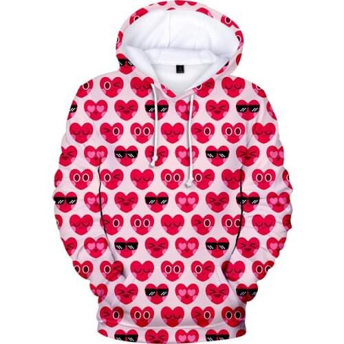 Hot sale Valentines Day Hoodies lOVE Design Clothes Couples Take Sweatshirts Fashion Men/women Hoodie The Gift Of Love Hoodie