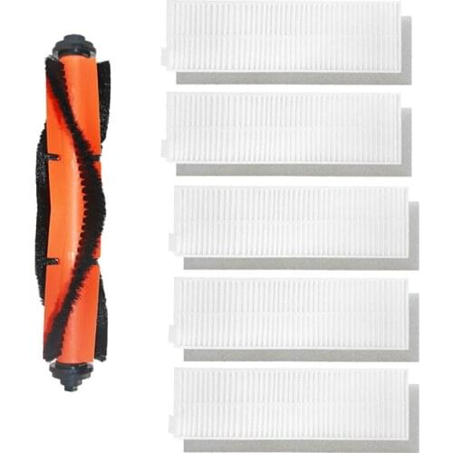 Main Brush Filter Dishcloth Set for Xiaomi Mijia G1 MJSTG1 Vacuum Cleaner Home Appliance Parts Replacement Cleaner Parts