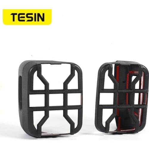 TESIN Lamp Hoods for Jeep Gladiator JT Car Tail Light Cover Rear Lamp Guards Protector Accessories for Jeep Wrangler JT 2018 Up