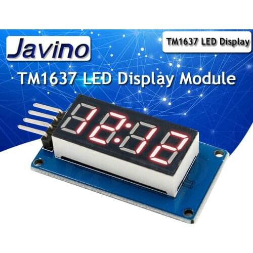 TM1637 LED Display Module For Arduino 7 Segment 4 Bits 0.36Inch Clock RED Anode Digital Tube Four Serial Driver Board Pack