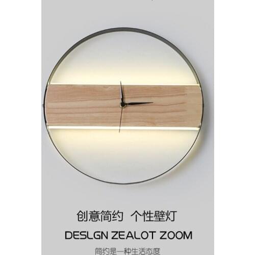 Japan bathroom light lamp iron dining room bedside aisle lampara pared cabecero de cama