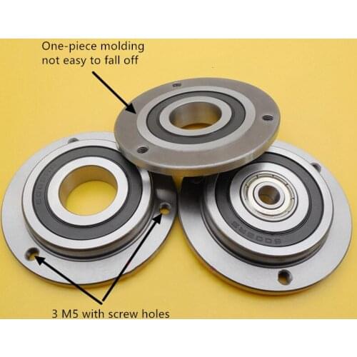 1pcs flange connection bearing F70/20 F70/22 F70/25-2RS size 20*22*25*70*12 mm