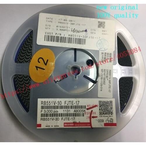20PCS RB551V-30TE-17/RB551V-30 TE-17 RB551V-30 RB551V-30TE-17 RB551V RB551