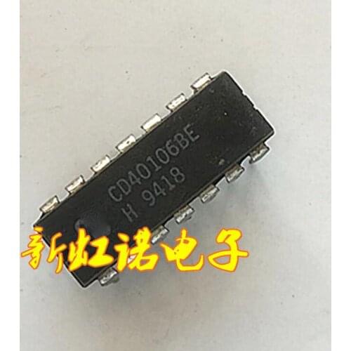 5Pcs/Lot New CD40106BE CD40106 Logic Chip DIP Integrated circuit IC Good Quality In Stock