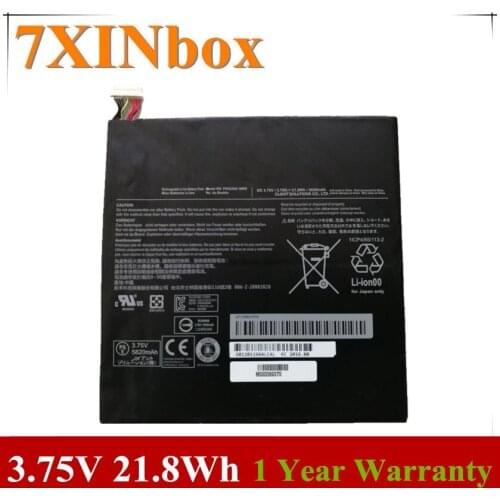 7XINbox 3.75V 5820mAh 21.8Wh Original PA5234U-1BRS Laptop Battery For TOSHIBA Satellite click 10 LX0W Series