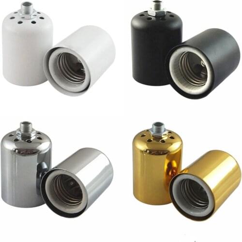 8pcs E27 Vintage Retro Antique Edison Ceramic Screw Bulb Hang Socket Lamp Base Holder Light Fitting 1