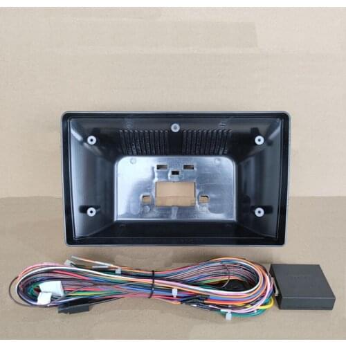 Car Fascia Navigation Fascias Dash Frame Kit For 10" ~ 10.2" Android Multimedia Player For BYD Qin 2012 2013 2014 2015 2016 2017