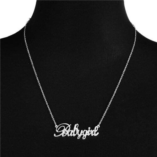 Europe/US fashion Faith Letter pendant lovely English word necklace gift for mom/girlfriend party jewelry