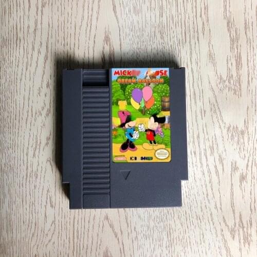 Mickeyed mouse dream balloon - 72 pins 8bit game cartridge