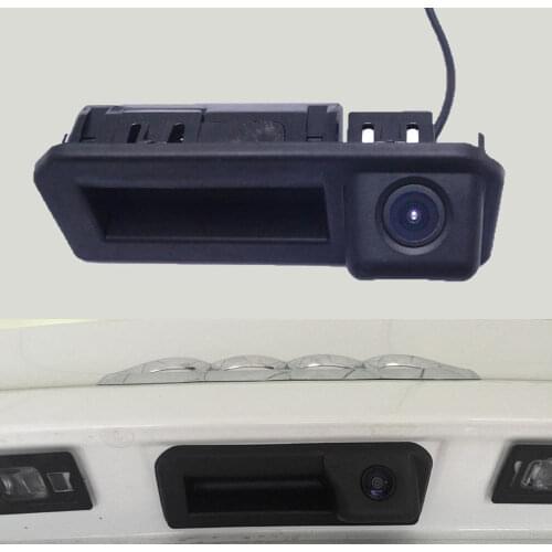 Car rear view camera Trunk handle camera for Audi A5 Q2 skoda Kodiaq 2017 back up reverse parking waterproof night vision