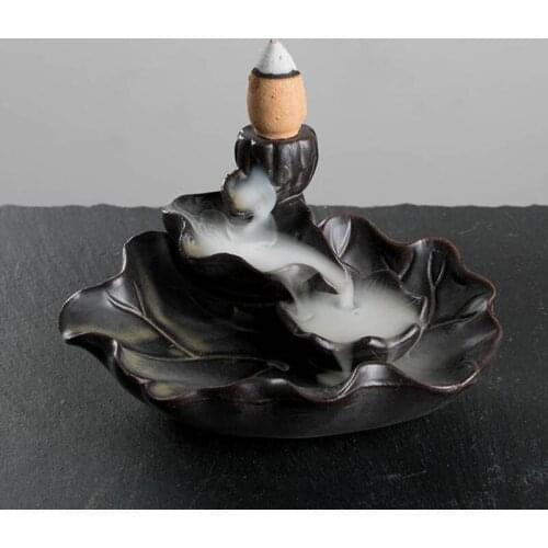Ceramics Elegant Incense Burner Censer Gift Garden Practical Craft