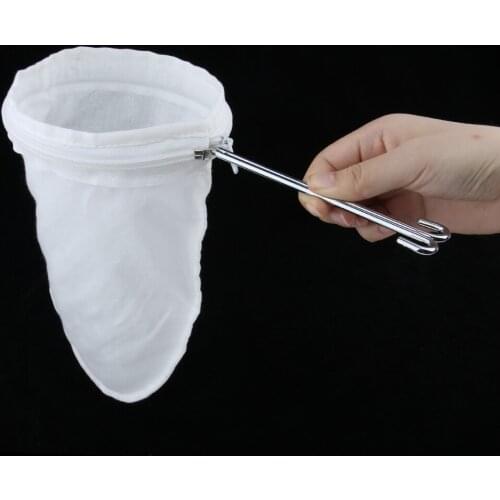 Large Reusable Nut Almond Milk Strainer Bag Tea Coffee Filter Cheese Mesh Cloth