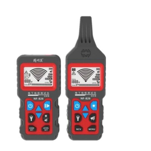 NF-826 Cable Tracker Tester Professional Line LAN detector Telephone Wire Tracer Breakpoint location Voltage Detector 3.7V