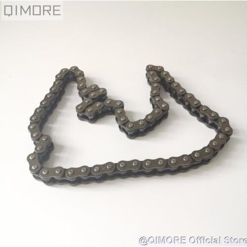 68-link Drive Chain for Scooter Moped D1E41QMB TB50 TB60 GEELY 50 QINGQI MULAN QM50QT-B2 RAN 2 RAN2