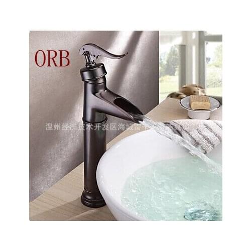 Factory direct supply of single-wide mouth of the ORB copper copper basin mixer beat Crystal Falls