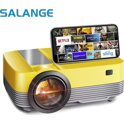 Mini Projector LED Portable Home Theater Video 1080P Supported Beamer 2800 Lumens Movie HDMI Proyector Game Gift for Kids