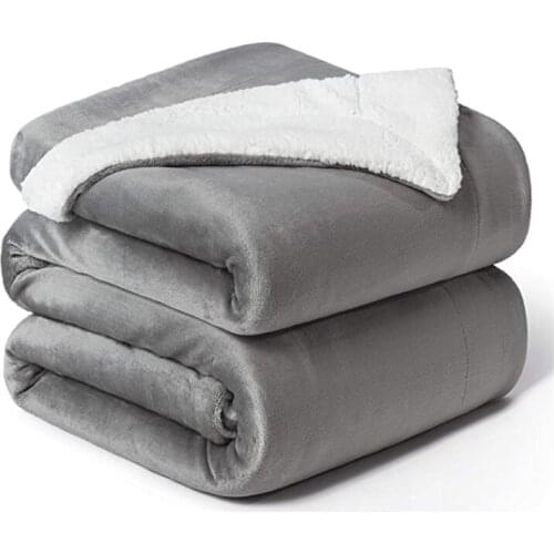 Sherpa Blanket Warm Flannel Winter Blanket 180x200cm for Bed Sofa Coral Fleece Bedspread Blankets Sherpa Weighted Blanket