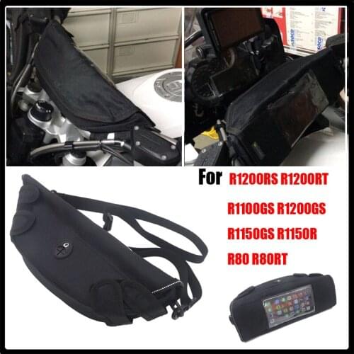 Motorcycle Handlebar Bag Saddle Bag Big Screen for Phone / GPS for BMW R1200RS R1200RT R1100GS R1200GS R1150GS R1150R R80 R80RT