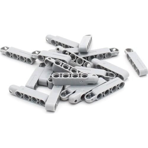 High-Tech Parts Steering Arm 5 X 1 with Tow Ball Socket Bricks 15459 MOC Bulk Accessory Building Blocks Compatible 42083-1 Car