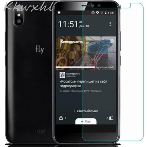 Smartphone 9H Tempered Glass for Fly Life Play GLASS Protective Film ON Fly Life Play 5.45" Screen Protector cover phone