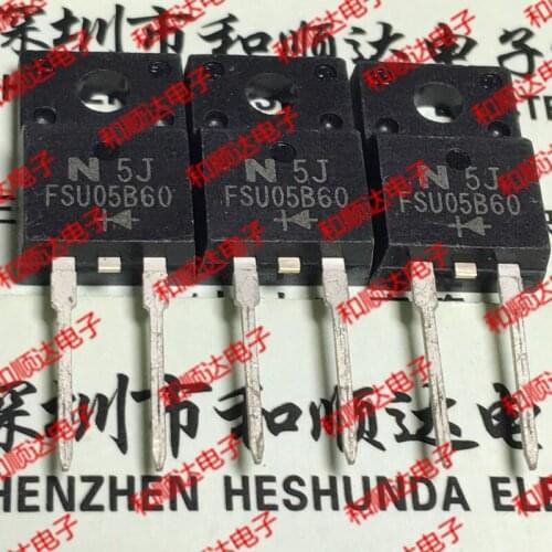 10pcs / lot FSU05B60 new stock O-220F 600V 5A