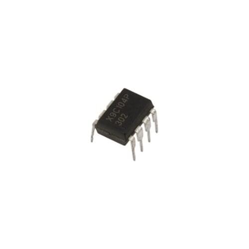 10pcs/lot X9C104P X9C104PIZ X9C104 X9C104PZI Digitally Controlled Potentiometer IC