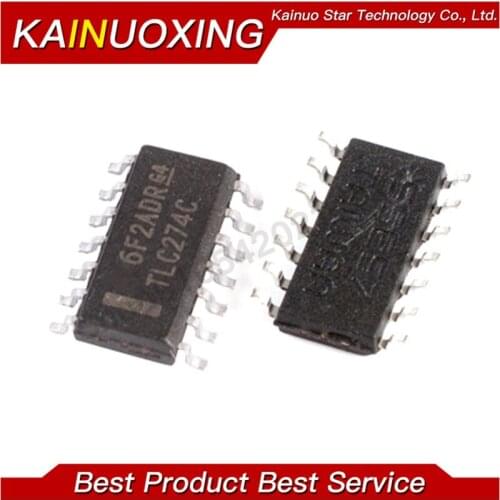 10PCS TLC274CDR SOP14 TLC274C SOP TLC274 SOP-14 274CDR SMD new and original IC