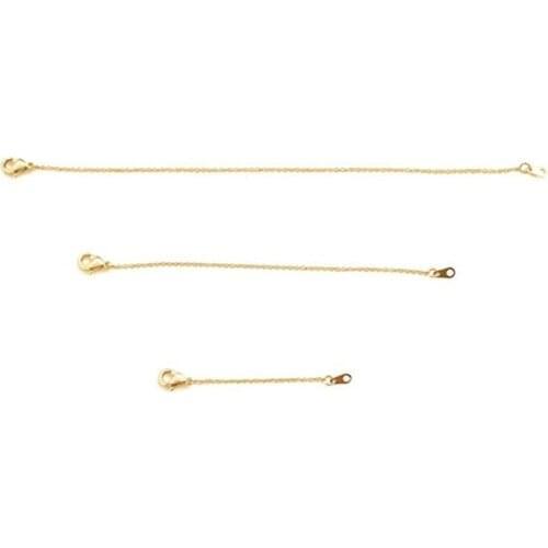 2 inches 4 inches 6 inches Stainless Steel Extension Chain Fashion Jewelry Accessories Jewelry Findings & Components