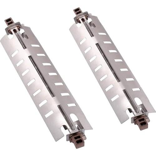 2PCS Defrosting Heaters WR51X10055 Refrigerator for Kenmore Hotpoint GE Universal Electric RCA Freezer